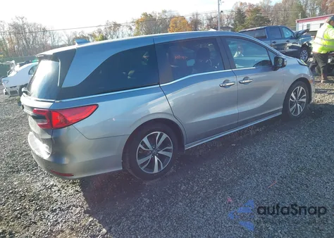 2022 Honda Odyssey Touring from USA, damaged, VIN 5FNRL6H88NB053680